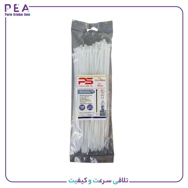 بست کمربندی مدل 25CM بسته 100 عددی