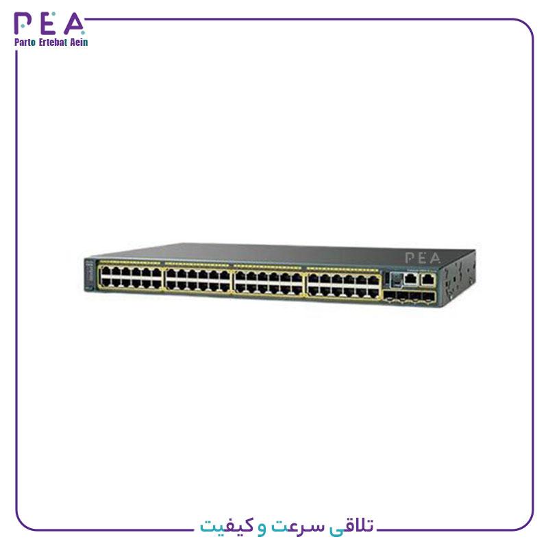 سوئیچ شبکه سیسکو ۴۸ پورت