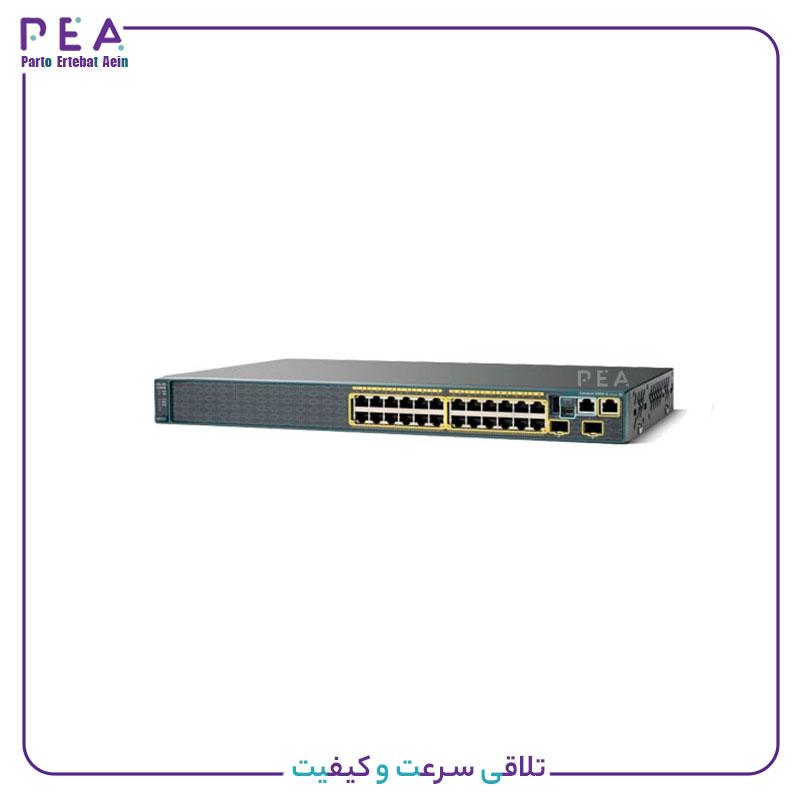 سوئیچ شبکه مدیریتی سیسکو ۲۴ پورت