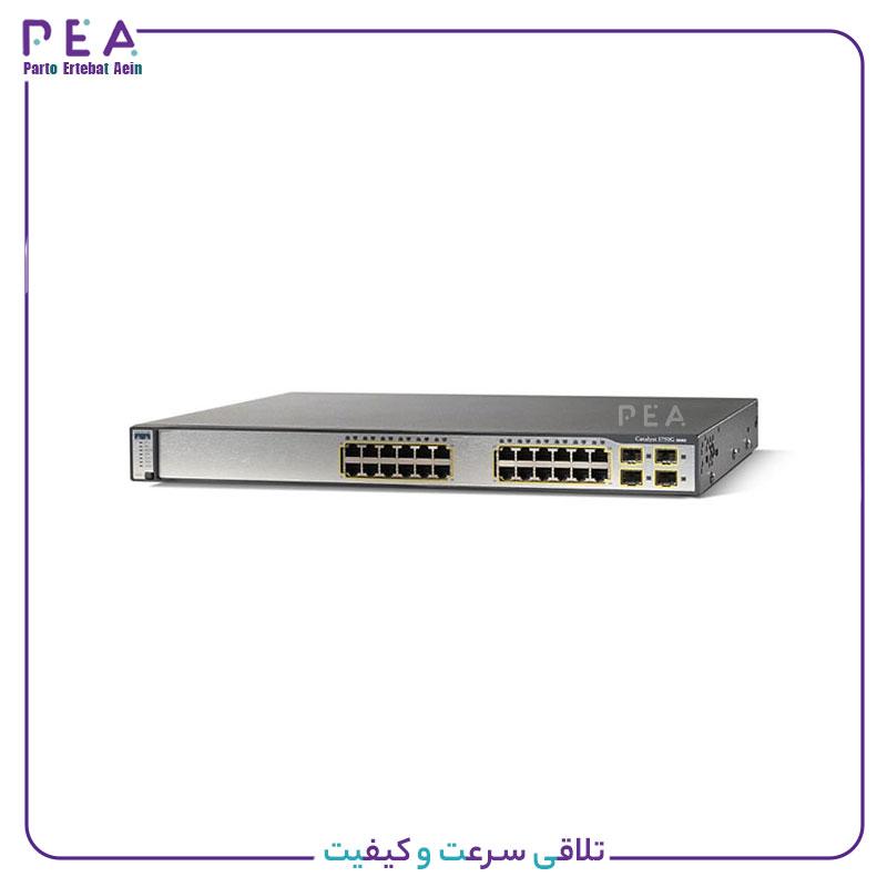 سوئیچ شبکه سیسکو ۲۴ پورت