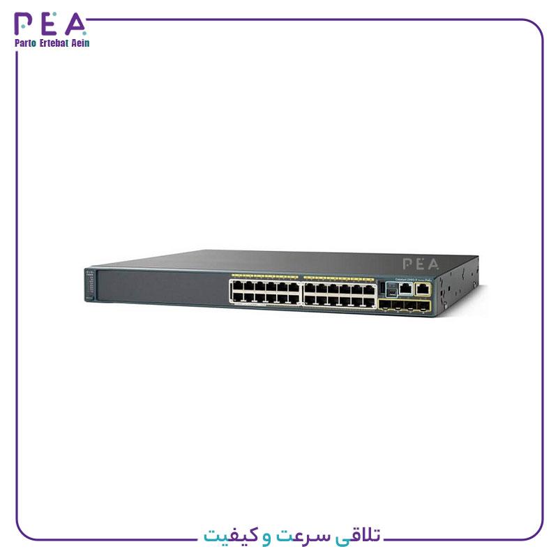 سوئیچ شبکه سیسکو ۲۴ پورت