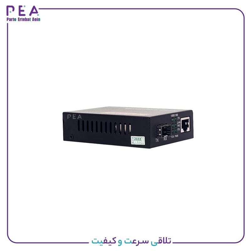 مدیا کانورتور ماژولار فیبر نوری 10/100/1000