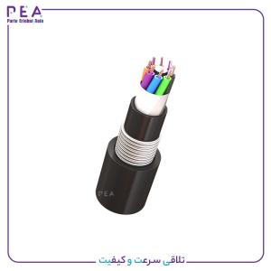 کابل خاکی فیبر نوری