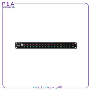 پچ پنل 16 پورت CAT6 POE