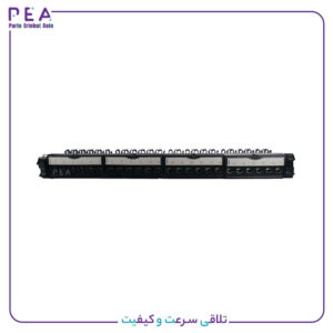 پچ پنل CAT5E 24 port UTP LOADED